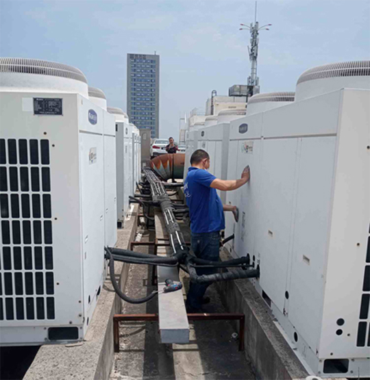 雄县中央空调制热和不制冷系统维修方法